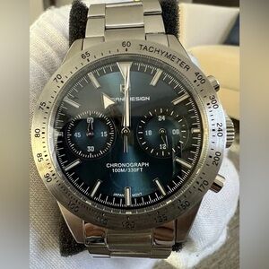 Pagani Design PD-1766S Chronograph, Blue Dial, VK64 Movement